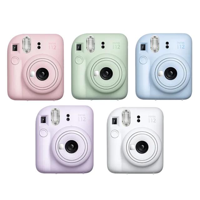 FUJIFILM 富士】Instax MINI 12 拍立得相機多款顏色可選(台灣公司貨