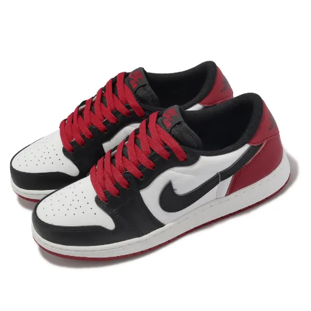 NIKE 耐吉】Air Jordan 1 Retro Low OG GS 大童女鞋Black Toe AJ1