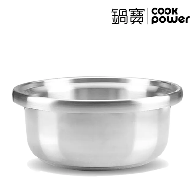 【CookPower 鍋寶】萬用316分離式電鍋-11人份-茶花粉(超值雙鍋組)