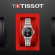 【TISSOT 天梭 官方授權】CARSON系列 雋永經典 機械腕錶 / 30mm 母親節 禮物(T1222071105100)