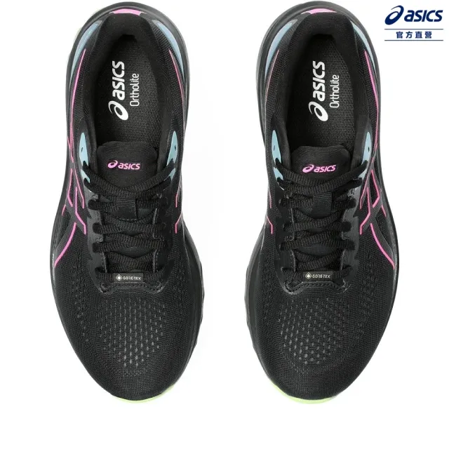 【asics 亞瑟士】GT-1000 12 GTX 女款 防水 慢跑鞋(1012B508-001)