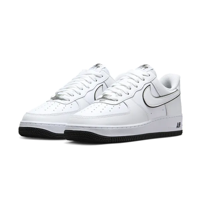 NIKE 耐吉】AIR FORCE 1 07 AF1 休閒鞋運動鞋白黑色男鞋(DV0788103