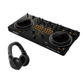 【Pioneer DJ】DDJ-REV1 Serato DJ 入門款控制器 + HDJ-X5-K 入門款耳罩式監聽耳機(原廠公司貨原廠保固)