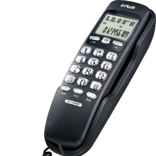 【G-PLUS 拓勤】來電顯示有線電話LJ-1704W(家用電話 市內電話 桌上電話 壁掛式電話 固定電話)