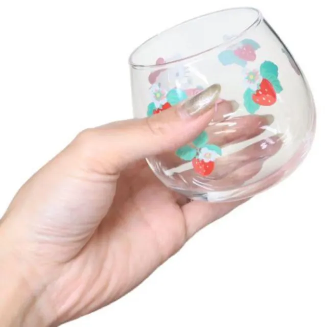 【小禮堂】三麗鷗 無把玻璃杯 290ml HELLO KITTY  美樂蒂 酷洛米 帕恰狗(平輸品) 凱蒂貓