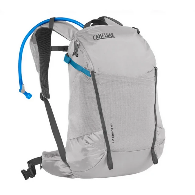 CAMELBAK Rim Runner X20 登山健行背包 附2L快拆水袋 霧灰/酒紅(CB2727001000)