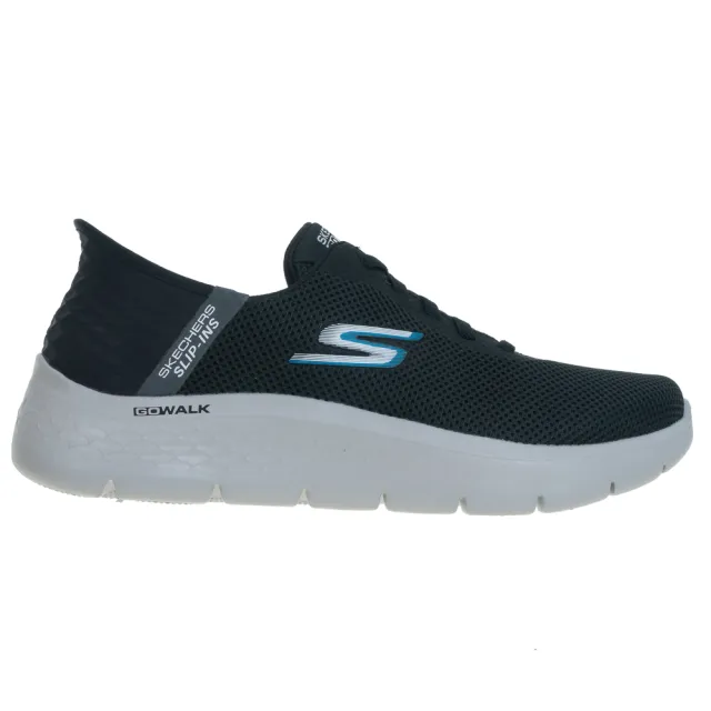 【SKECHERS】男鞋 健走系列 瞬穿舒適科技 GO WALK FLEX(216496BKGY)