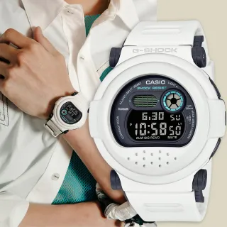 【CASIO 卡西歐】G-SHOCK Jason十三號星期五 可拆式雙錶圈藍牙手錶 新年禮物(G-B001SF-7)