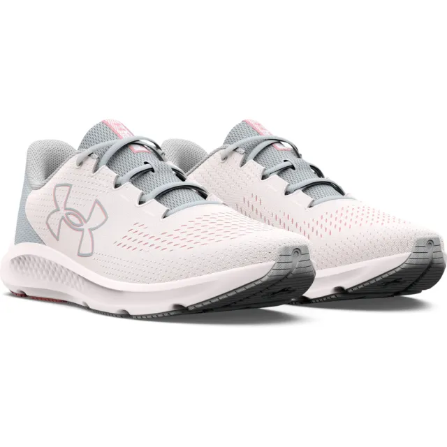 【UNDER ARMOUR】UA 女 Charged Pursuit 3 BL 慢跑鞋 運動鞋_3026523-101(白色)