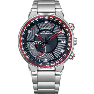 【CITIZEN 星辰】GENTS GPS衛星對時光動能腕錶 送禮首選 自用(CC3031-51E)