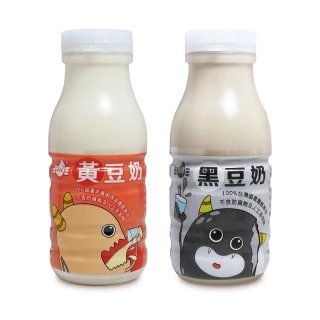 【正康】純豆奶/黑豆奶170mlx24瓶(安心產銷履歷的國產豆奶)