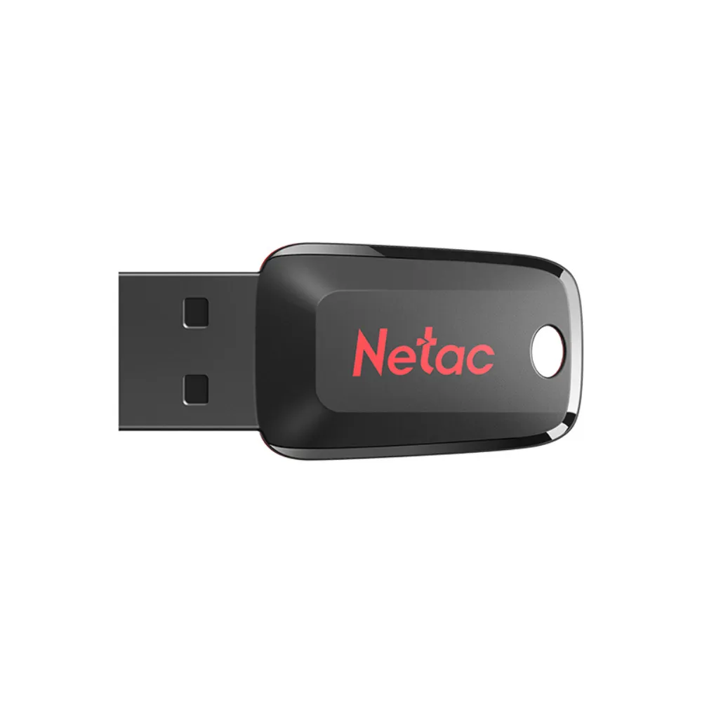 【Netac】64GB 黑旋風U197 車用/PC雙用 輕巧迷你 USB隨身碟(台灣公司貨  原廠5年保固)