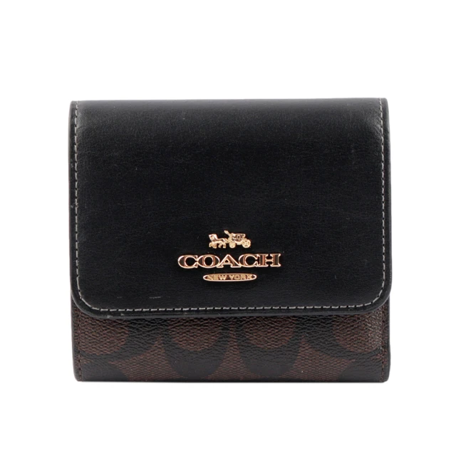 COACH 經典C LOGO證件夾護照夾(午夜藍)品牌優惠
