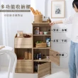 【艾米居家】台灣製多功能掀蓋式收納櫃-三層(收納櫃 三層櫃 置物櫃)