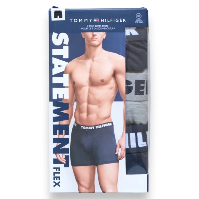 【Tommy Hilfiger】三件組合 男生 彈力 透氣排汗材質 內褲 男款 經典文字褲頭