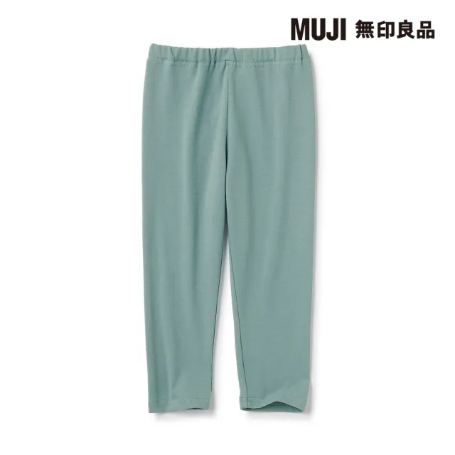 【MUJI 無印良品】幼兒棉混聚酯纖維高腰彈性緊身褲(共5色)