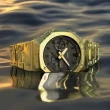 【CASIO 卡西歐】太陽能雙顯腕錶 金  44.4mm(GM-B2100GD-9A)