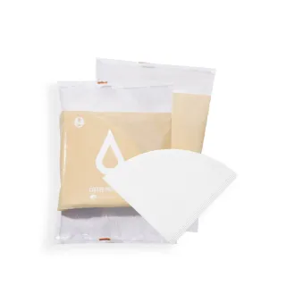 【TIMEMORE 泰摩】日製V型濾紙2包 酵素處理安全無味 V-01型(錐型濾紙 錐型濾杯專用 咖啡濾紙)