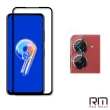 【RedMoon】ASUS ZenFone9 / AI2202 手機保護貼2件組 9H玻璃保貼+厚版鏡頭貼