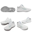 【asics 亞瑟士】籃球鞋 Nova Flow 2 男鞋 白 灰藍 中筒 亞瑟膠 穩定 支撐 亞瑟士(1063A071100)