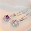【I.Dear Jewelry】正白K-夢幻皇冠-時尚公主夢幻皇冠晶鑽造型項鍊頸鍊(2色)