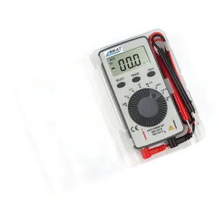 【工具達人】口袋型多功能數位電錶 迷你型電表 電壓電流表 迷你三用電表 口袋型電表 袖珍電錶(190-MM101)