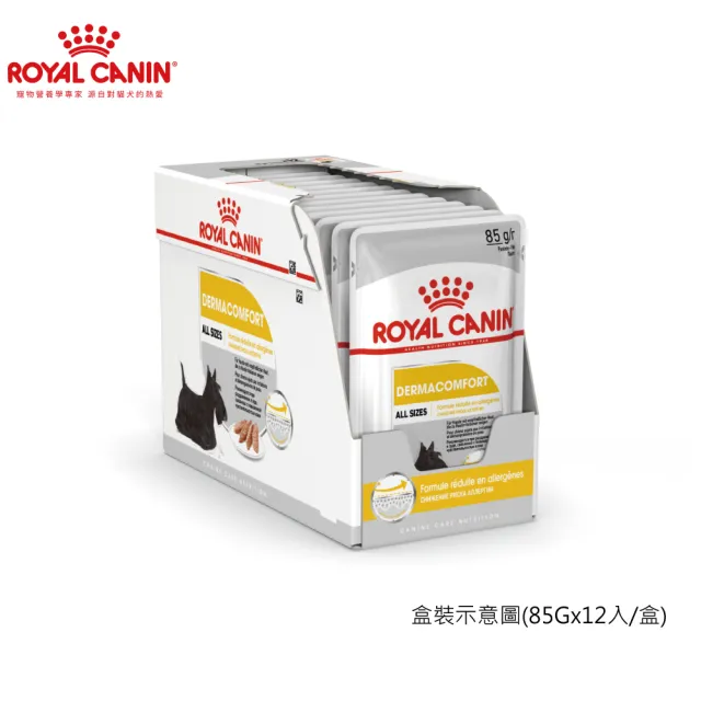 【ROYAL 法國皇家】臘腸成犬專用濕糧 DSW  85Gx12包/盒(主食餐包 狗主食罐 狗餐包 狗濕糧)