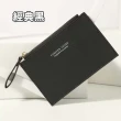 【KEiSO】素面皮革卡夾零錢包(多色可選)