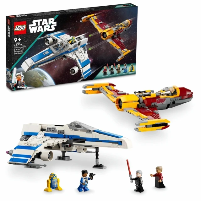 LEGO 樂高LEGO 樂高 星際大戰系列 75364 Republic E-Wing vs. Shin Hati’s Starfighter(亞蘇卡 Star Wars)