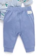 【Purebaby】澳洲有機棉包屁衣長褲 3件組 2款(新生兒 連身衣 彌月禮)