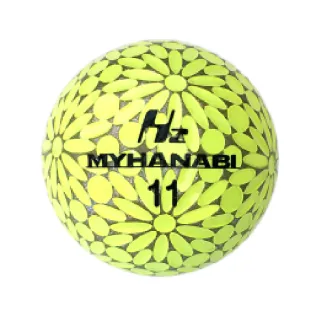 【Myhanabi】日本製H2黃花瓣高爾夫球３入(獨特的酒窩科技造成理想的球與氣流的反應)