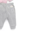 【Purebaby】澳洲有機棉包屁衣長褲 3件組(新生兒 連身衣 長褲 彌月禮)