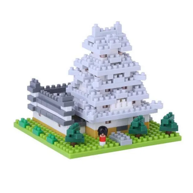 【nanoblock 河田積木】迷你積木-日本景點-姬路城(NBH-099)