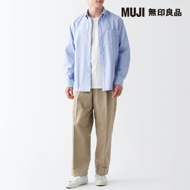 【MUJI 無印良品】撥水加工舒適休閒鞋(柔白)