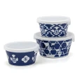 【SANGO 三鄉陶器】迪士尼 微波用陶瓷碗三件組 米奇家族 日式風格 1中2小碗(餐具雜貨)