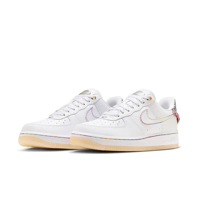 【NIKE 耐吉】休閒鞋 女鞋 運動鞋 AF1 WMNS AIR FORCE 1 07 LX 白 FN8918-111