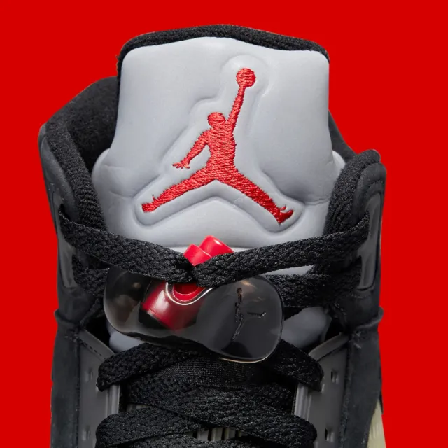 NIKE 耐吉】休閒鞋Air Jordan 5 Gore-Tex W Off Noir 黑紅女鞋男女段