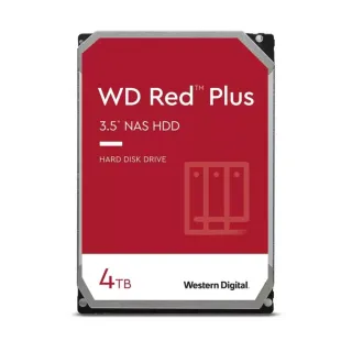【WD 威騰】紅標 Plus 4TB 3.5吋 5400轉 256MB NAS 內接硬碟(WD40EFPX)