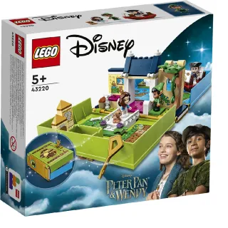 【LEGO 樂高】迪士尼系列 43220 Peter Pan & Wendy’s Storybook Adventure(小飛俠彼得潘 冒險故事)