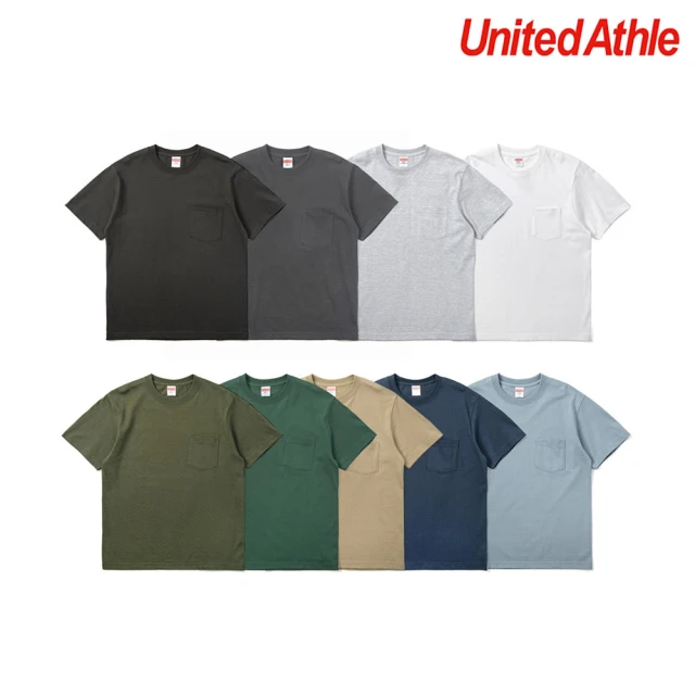 United Athle 日本授權 5006-01 日本 口袋短T(United Athle 日本 口袋短T)