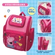 【Peppa Pig 粉紅豬】佩佩豬輕量透氣書包超值三件組(書包+補習袋+水壺)