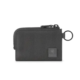 【PORTER INTERNATIONAL】交換禮物 低調奢華MELODY零錢包(靜謐灰)