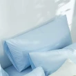 【AnD HOUSE 安庭家居】MIT 200織精梳棉-單人薄被套-嬰兒藍(100%純棉)