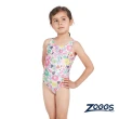 【Zoggs】幼童《花的低語》連身泳裝(游泳/海邊/玩水/戲水/小童/女童/卡通/圖/可愛/泳衣)