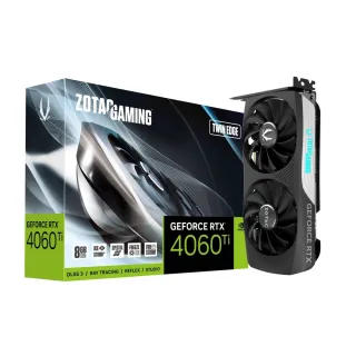 【ZOTAC 索泰】GAMING GeForce RTX 4060 Ti 8GB Twin Edge 顯示卡