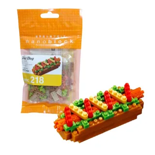 【nanoblock 河田積木】食物系列-熱狗(NBC-218)