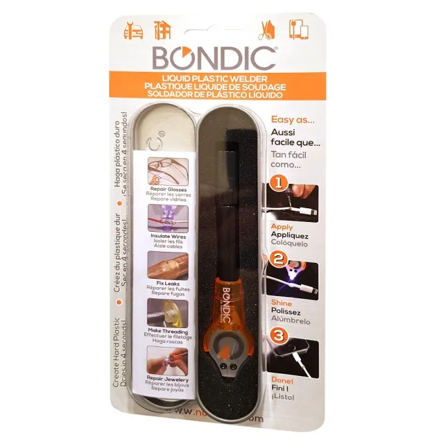 【Bondic】秒速UV光膠附原廠收納盒(UV膠 快乾膠 黏膠)