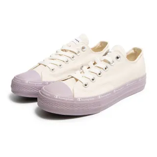 【Champion】休閒鞋 女鞋 運動鞋 帆布鞋 CLASSIC  CP CANVAS 米紫 USLS-3013-79