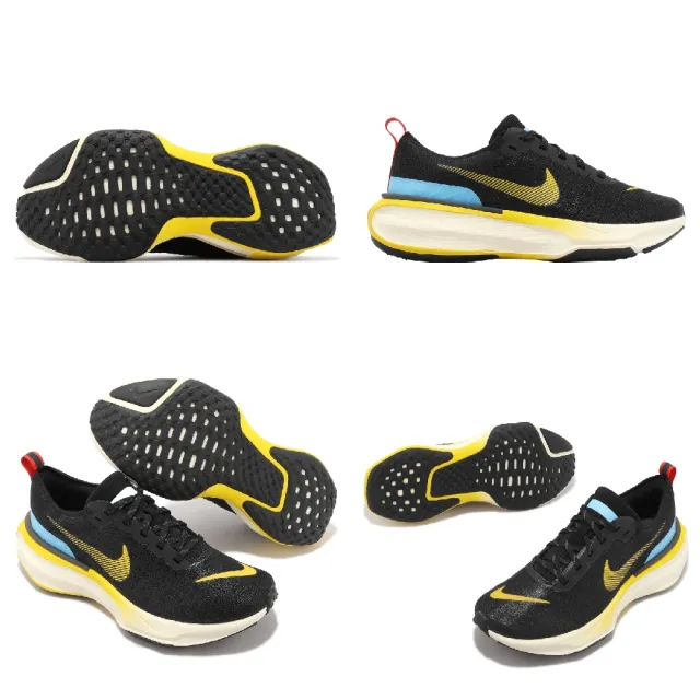 NIKE 耐吉】慢跑鞋Wmns Zoomx Invincible Run FK 3 女鞋黃黑針織鞋面