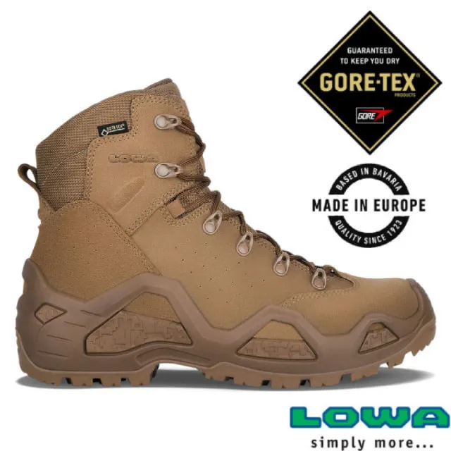LOWA】男軍靴歐洲製造Z-6S GTX C 中高筒超輕量全防水多功能登山軍用鞋 